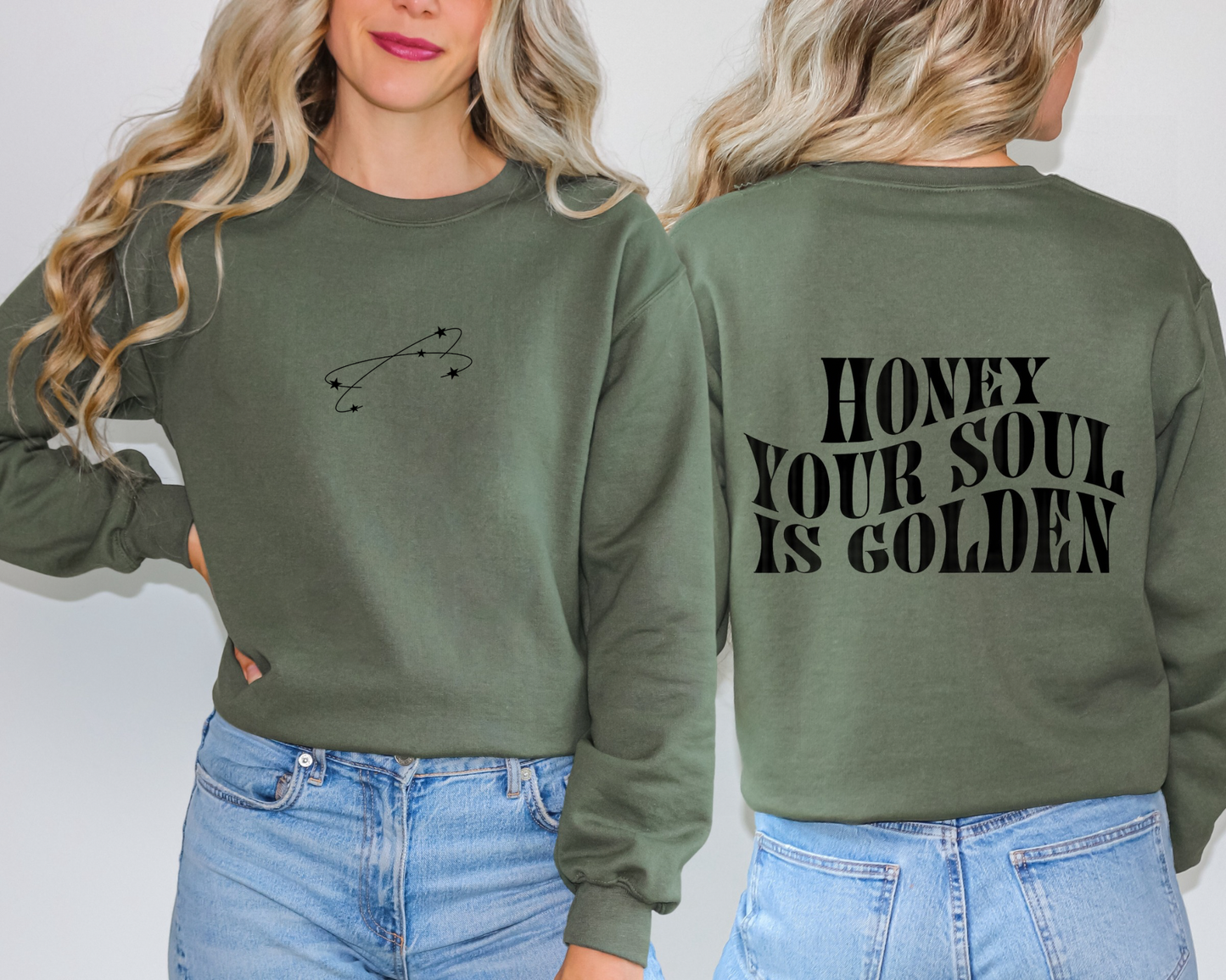 Shirt "your soul is golden"